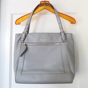 Kate Spade Cobble Hill Grey Leather Handbag
